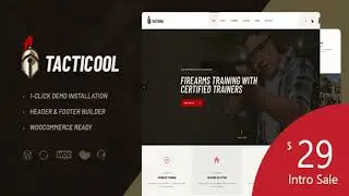 Tacticool | Shooting Range & Gun Store WordPress Theme | Themeforest Website Templates and Themes