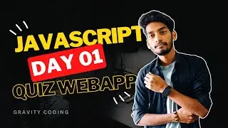 🔥 Build Your Own Quiz Web App with HTML, CSS, and JavaScript - Step-by-Step Tutorial | Day 01