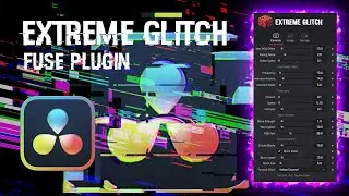 Extreme Glitch Fuse Plugin | Davinci Resolve Tutorial