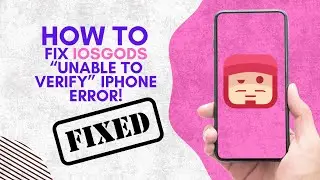 How to Fix iOSGods “Unable to Verify” iPhone Error! IN 2025!