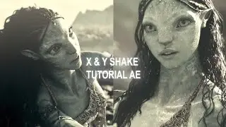 x & y shake tutorial | after effects