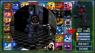 Adventure Insane Bonnie In FNaF World - Insanity (Mod)