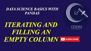 14.  How to iterate and fill over an empty column using python pandas.