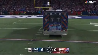 Damien Harris SCARY Injury Full Sequence 🙏🙏 | Giants vs Bills