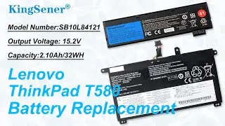 KingSener T470 61++ External Battery +SB10L84121 Internal Battery for Lenovo ThinkPad T480 T570 T580