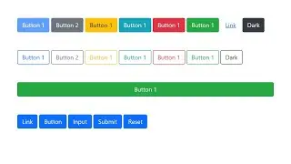 Buttons in Bootstrap | Bootstrap 5 Tutorials #3