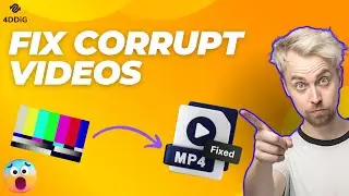 [2025] How to Fix Corrupted/Damaged Videos | MP4 Video File Repair