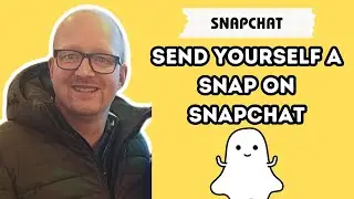 How to Send Yourself a Snap on Snapchat - Quick & Easy Tutorial!