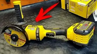 Мечта Диайвайщика (DIY): аккумуляторная УШМ DeWALT DCG418