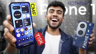 Nothing CMF Phone 1 NEW Budget King?🔥 Hard Gaming & Camera Test! MTK Dimensity 7300, 120HZ Amoled!