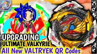 Upgrading ULTIMATE VALKYRIE | QR CODES | All Valtryek QR CODES | 2022 | BEYBLADE BURST QUAD DRIVE