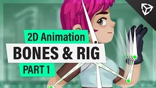 Unity 2D Animation 2020 – Bones & Rig | Tutorial Part 1