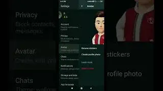 whatsapp me avatar kaise delete kare | How to delete avatar in whatsapp #shorts #ytshorts #viral