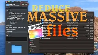 Reduce MASSIVE Final Cut Pro File Sizes!