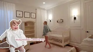 baby girl's updated nursery tour