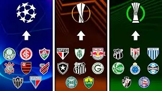 E se o BRASILEIRÃO desse VAGA na EUROPA? ✈ │ FIFA Experimento