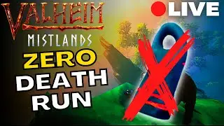 🔴LIVE | No Death Run Begins!!! | Ep.1| Valheim | Mistlands