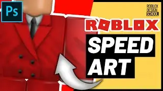 How I made this Red Suit | ROBLOX SPEED DESIGN