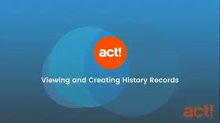 Act! Premium Cloud Mobile - Viewing and Creating History Records