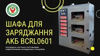 🔋 ШАФА ДЛЯ ЗАРЯДЖАННЯ АКБ 12В. Артикул BCRL0601 #grandinstrument #battery