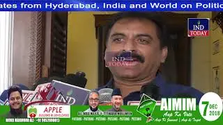 Imtiyaz Jaleel defends Asaduddin owaisi over Yogi comment