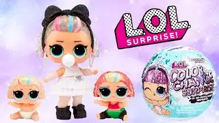 {ASMR} L.O.L. Surprise! Glitter Color Change Lil Sis