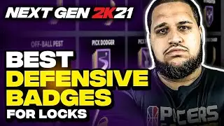 BEST LOCKDOWN DEFENSIVE BADGES in 2K21 NEXT GEN (BEST FOR LOCK BUILDS)