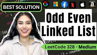 Odd Even Linked List - LeetCode 328 - Python 