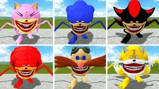 ALL SONIC TAPES FAMILY in Garry's Mod !