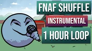 Friday Night Funkin' VS. Cheeky - Fnaf Shuffle | Instrumental | 1 hour loop