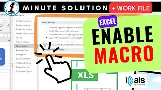 How to enable macro in Excel 2021