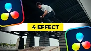 4 CRAZY EFFECTS In DaVinci Resolve 18 Fusion Tutorial