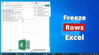 How to Freeze Rows on Microsoft Excel