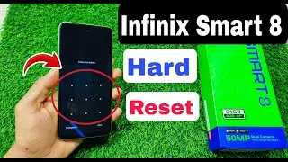 Infinix Smart 8 Hard Reset | Infinix (X6525B) Pattern Unlock Without Pc | Infinix Smart 8 Unlock |