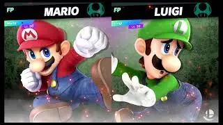 Super Smash Bros Ultimate Amiibo Fights – vs the World #9 Mario vs Luigi