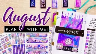 PLAN WITH ME! | August 2020 Bullet Journal Setup