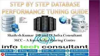 #stepbystep #database #performance #tuning n #queryoptimization #guide for #beginners #freshers #dba