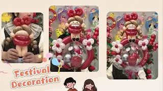 Balloon Decor for Party festive For Beginners | MeyiaArtBalloon