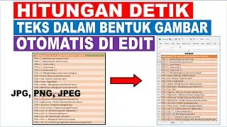 Dalam Hitungan Detik Teks Dalam Bentuk Gambar Otomatis Bisa di Edit dan di Rubah