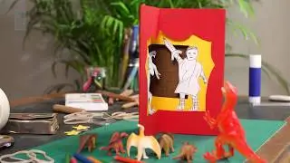 Pop-up Book technique: Theatre Book