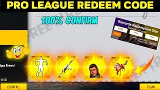 Pro League Free Fire Redeem Code | Pro League Finals Redeem Code | Pro League Redeem Code| Free Fire