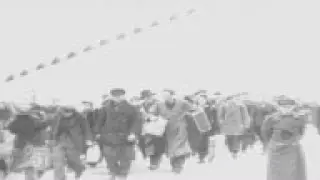 GERMAN REFUGEES CROSS FROM RUSSIAN TO BRITISH ZONE - BERLIN - NO SOUND