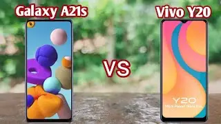 Samsung Galaxy A21s vs Vivo Y20 || A21s vs Y20