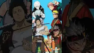 Gojo Kakashi Yami Vs Yuji Naruto & Asta