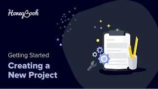 Creating a new Project in HoneyBook