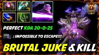 BRUTAL JUKE & KILL MID Void Spirit Perfect KD 20-0 With Aghs Scepter + Parasma 100% Dominate Tinker