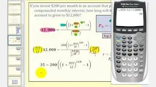 Annuity Formula and Loan Formula: Solving for Time