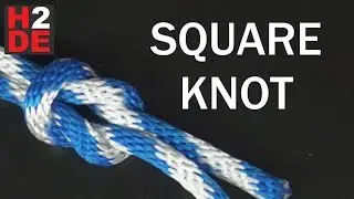 TUTORIAL How to Tie a Square Knot DIY HOW TO Knots