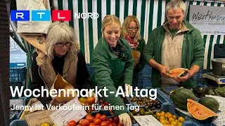 Mittendrin im Markt-Alltag: So schlägt sich Jenny als Verkäuferin