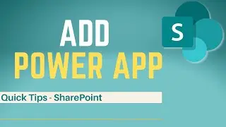 How to Add Power Apps to SharePoint Pages